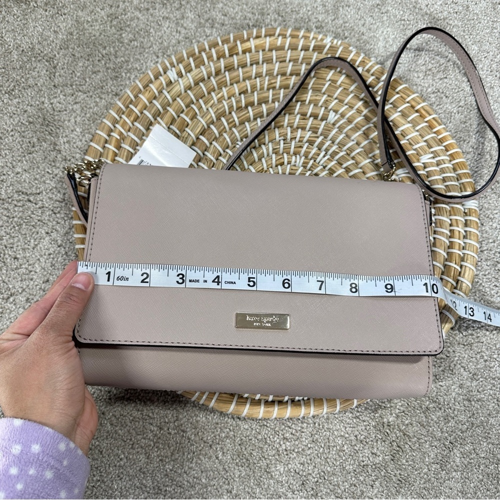 NWT Kate Spade Tilden Place Alek Crossbody Bag Soft Saffiano Leather Plum Dawn - Picture 6 of 16